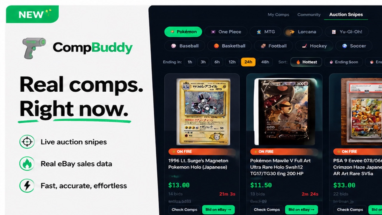 Check Comps on eBay — see real value instantly with one click